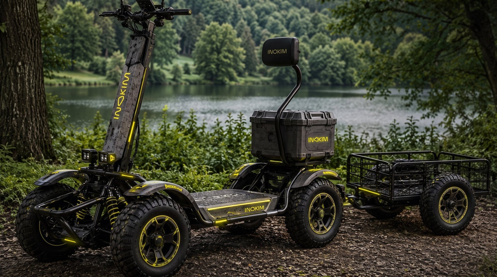 INOKIM four-wheel cargo platform, coming 2027