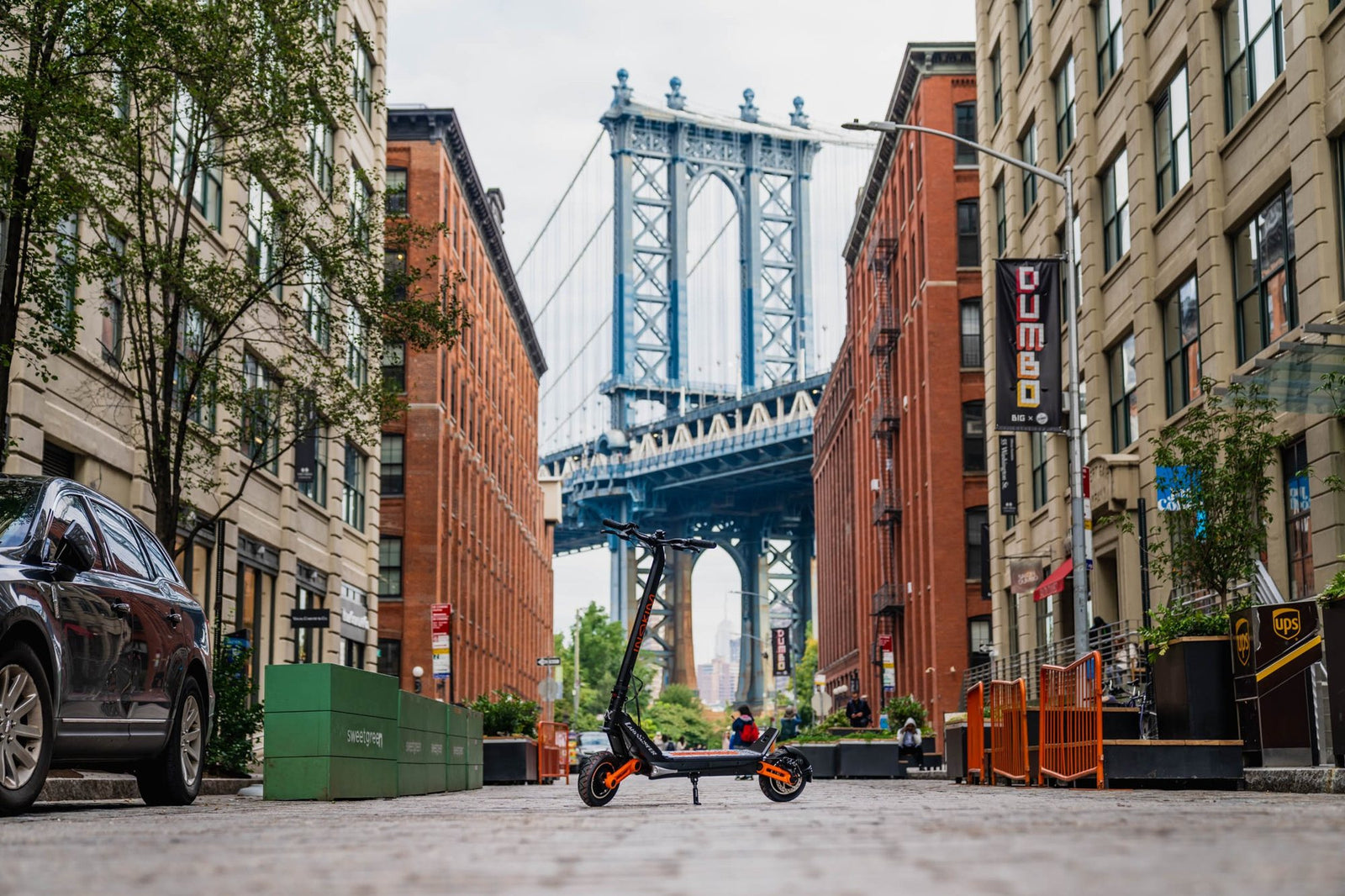 INOKIM OX under the Manhattan Bridge, Dumbo, New York