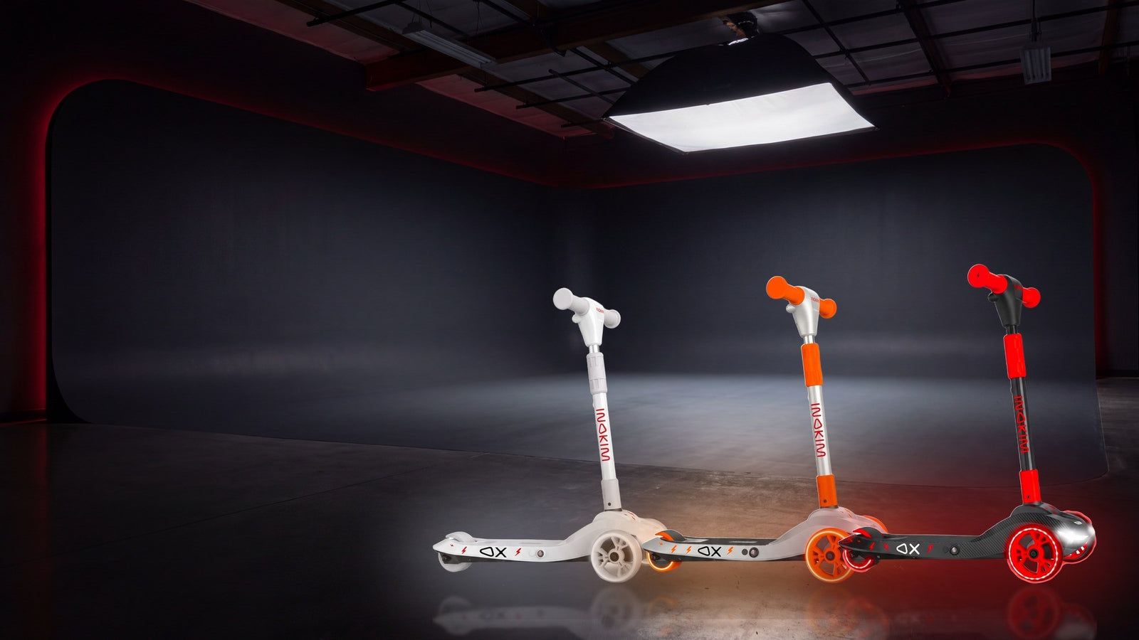 INOKIM OX Junior in white, orange and red